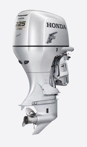 Power to burn - that’s the fabulous 225hp EFI V-6 from Honda, a brilliant choice for big boat owners. © Honda Marine (Australia) http://www.honda.com.au